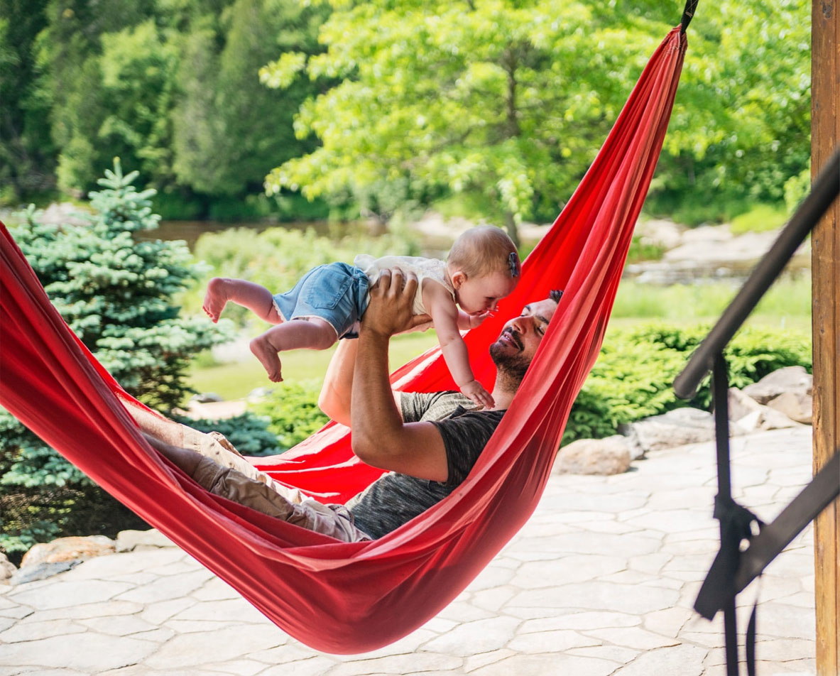 hammock with baby